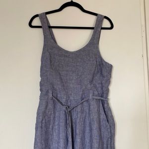 St Tropez West 100% Linen Jumpsuit